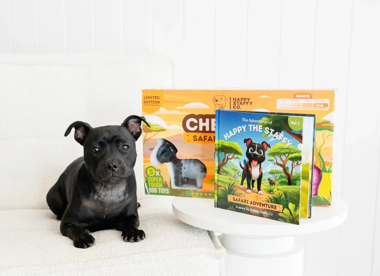 Happy dogs, Happy Staffy Co